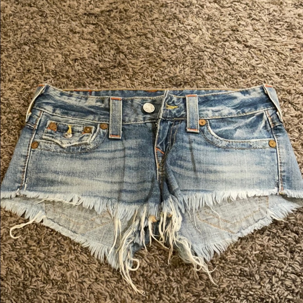 COPY - True Religion Joey Cut-Off shorts NWOT